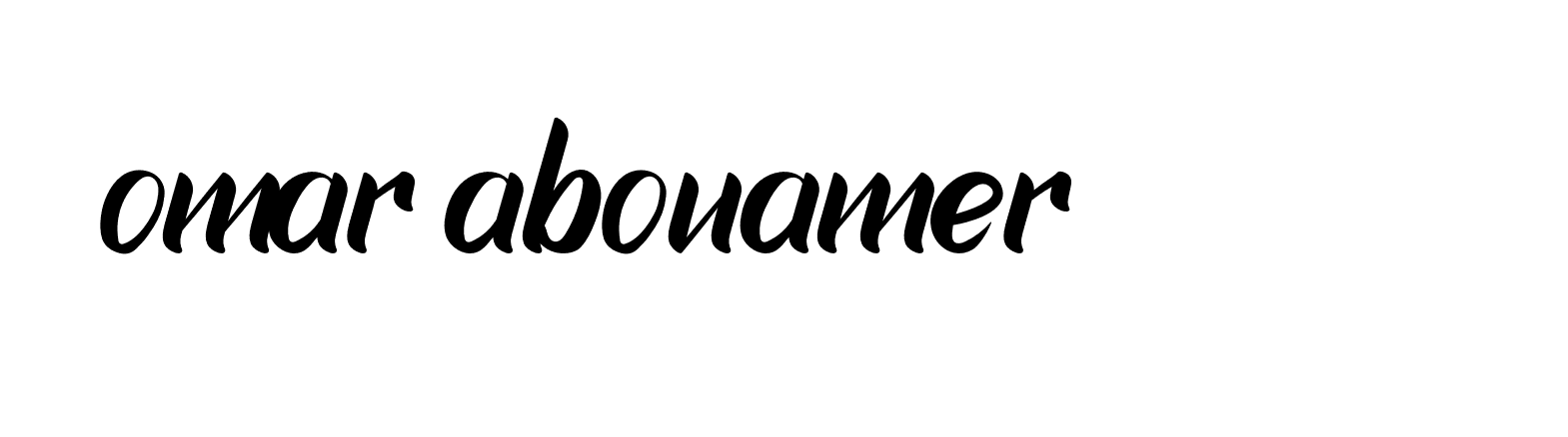 Signature of omar-abouamer