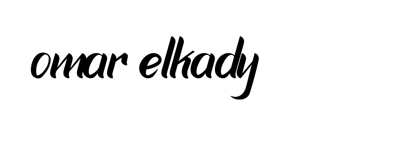 Signature of omar-elkady