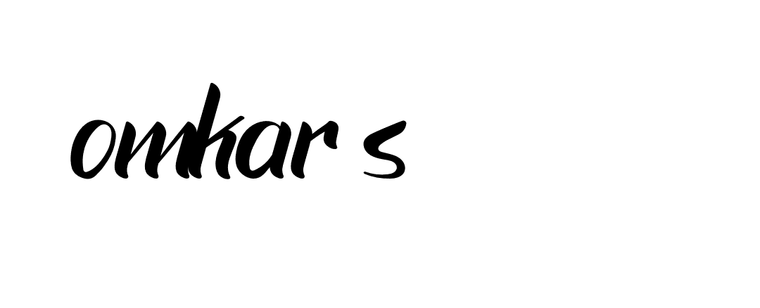 Signature of omkar-s