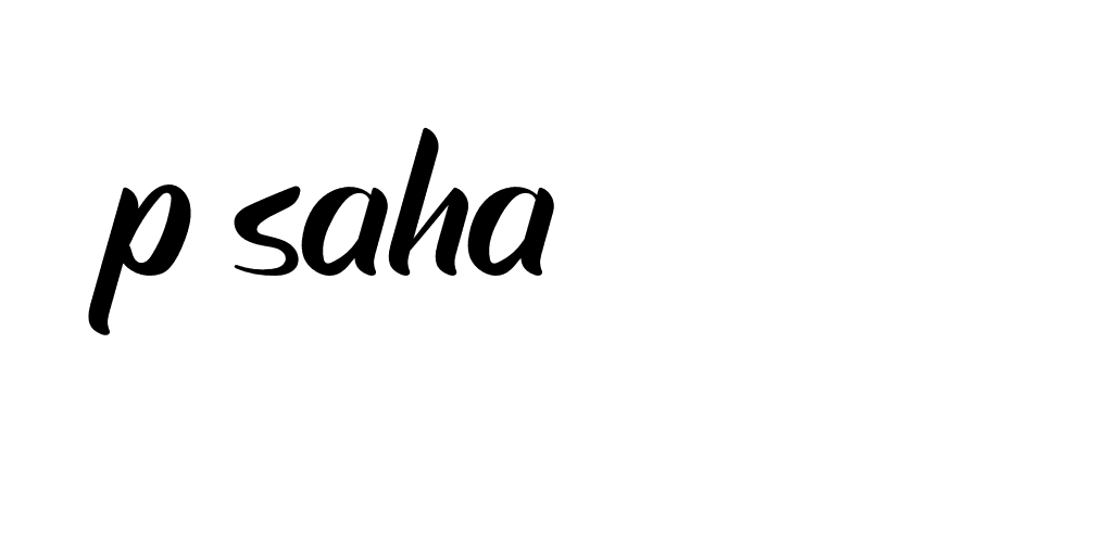 Signature of p-saha