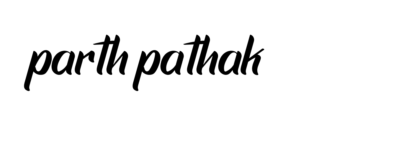 Signature of parth-pathak