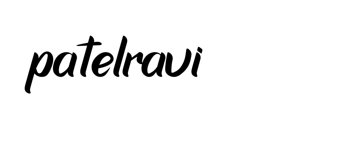 Signature of patelravi