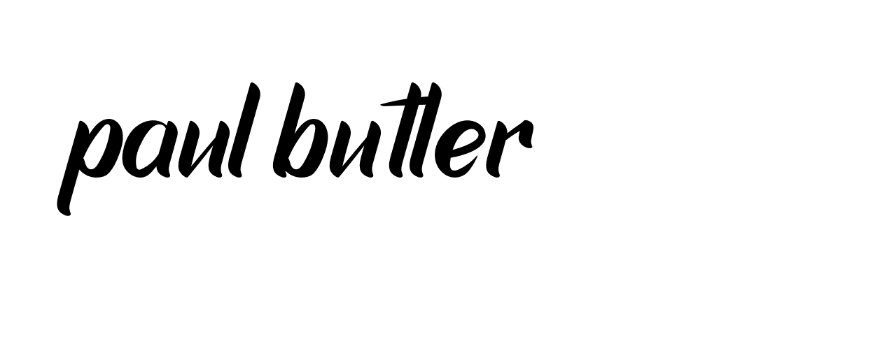 Signature of paul-butler