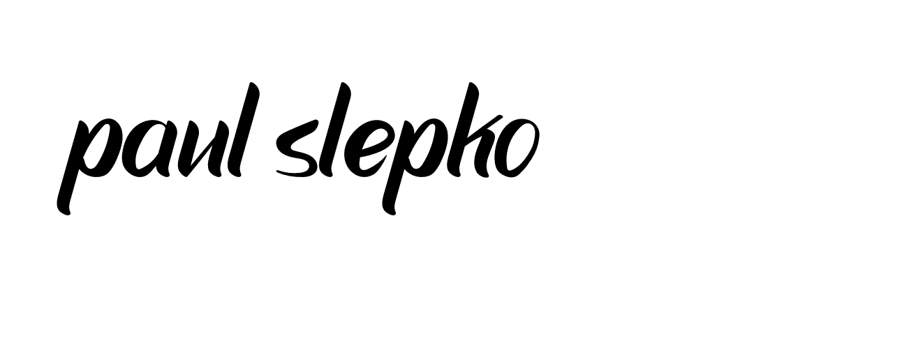 Signature of paul-slepko