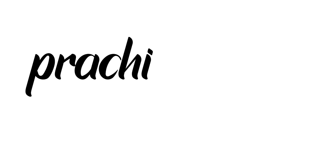 Signature of prachi-