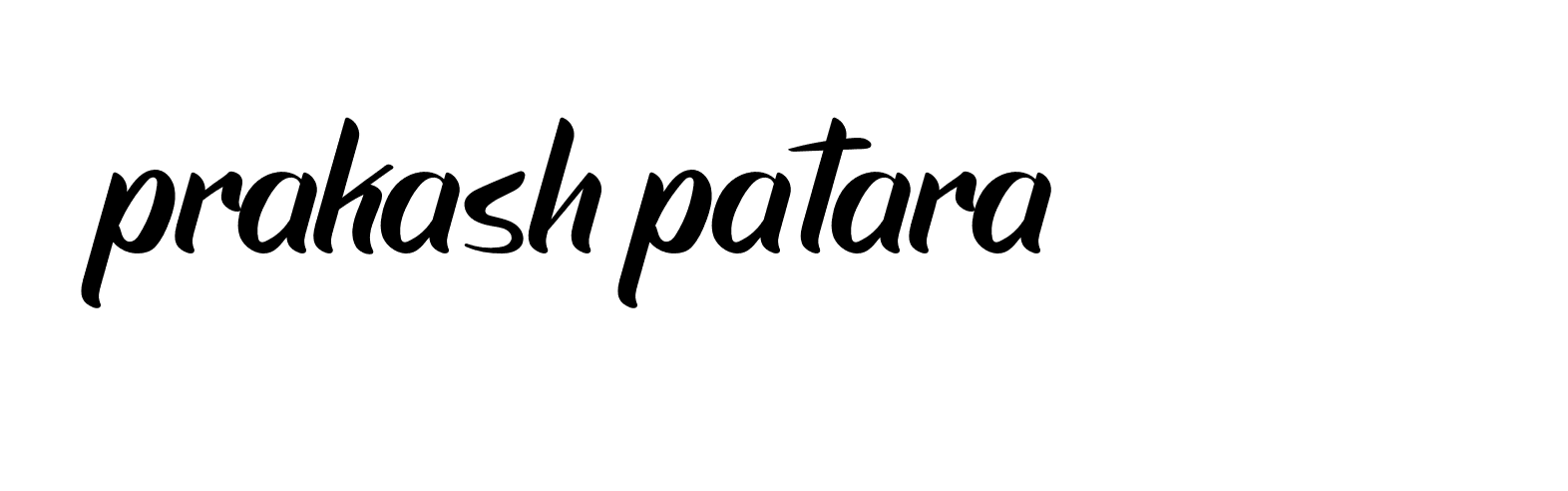 Signature of prakash-patara