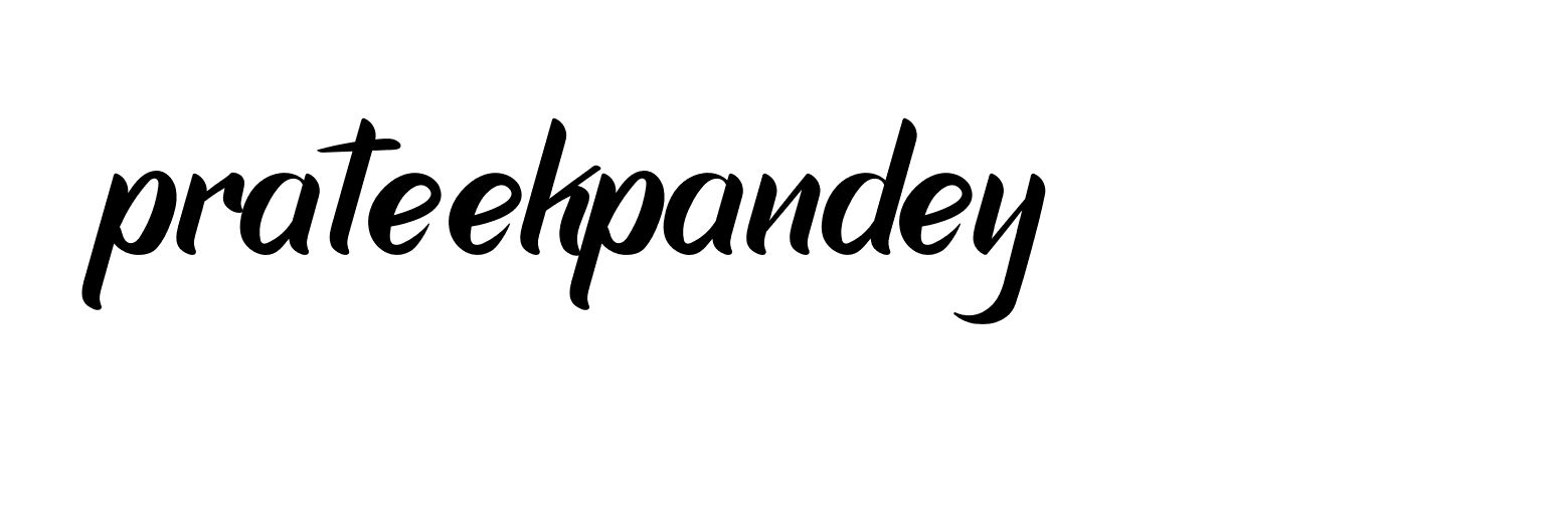 Signature of prateekpandey