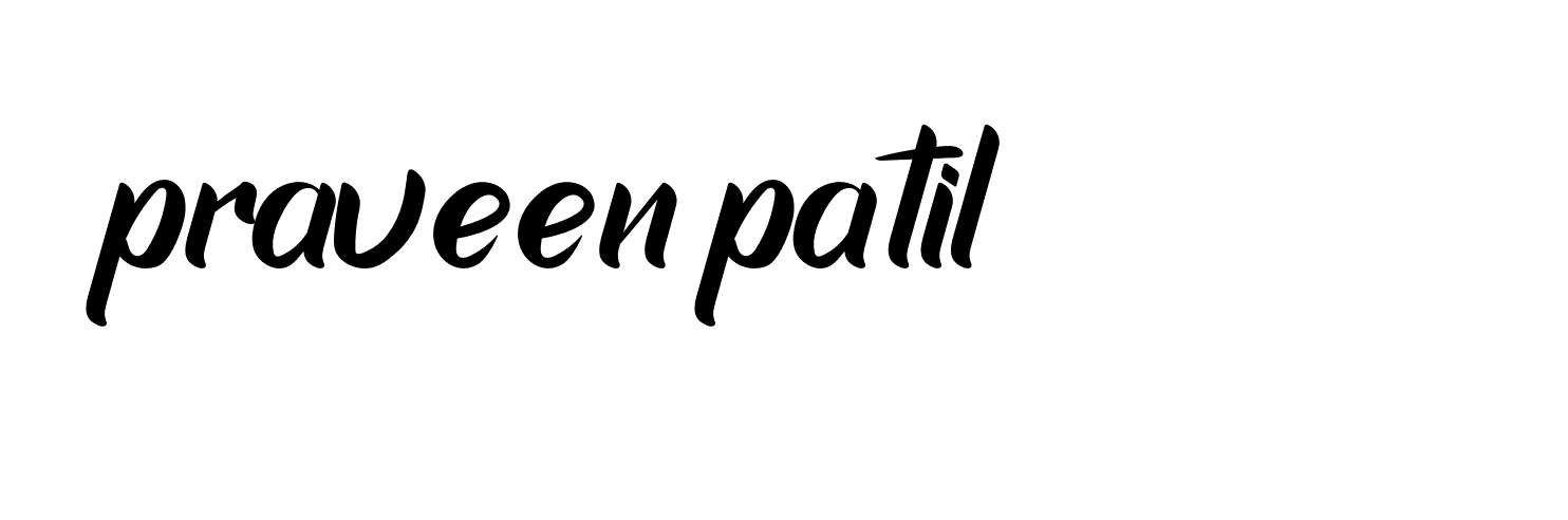 Signature of praveen-patil-