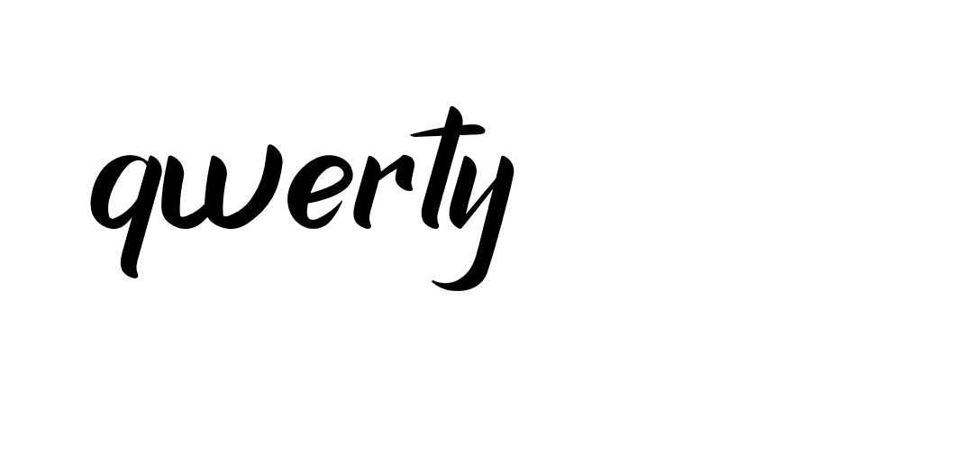 Signature of qwerty