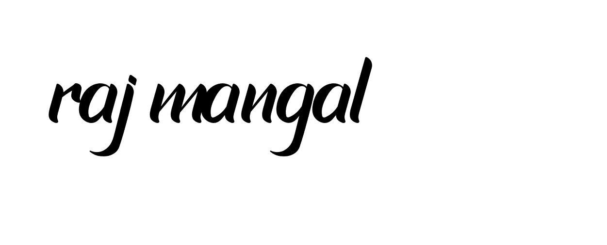 Signature of raj-mangal