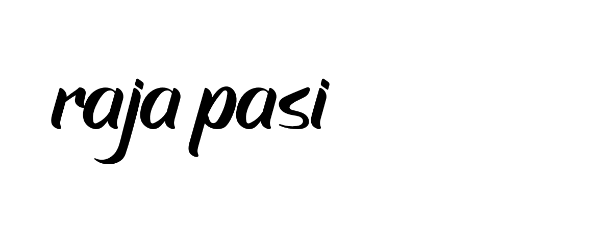 Signature of raja-pasi-