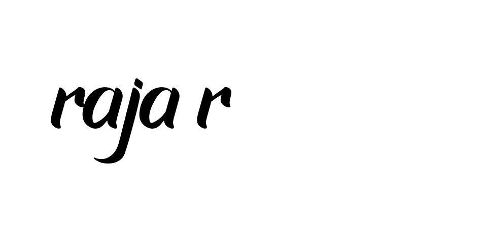 Signature of raja-r