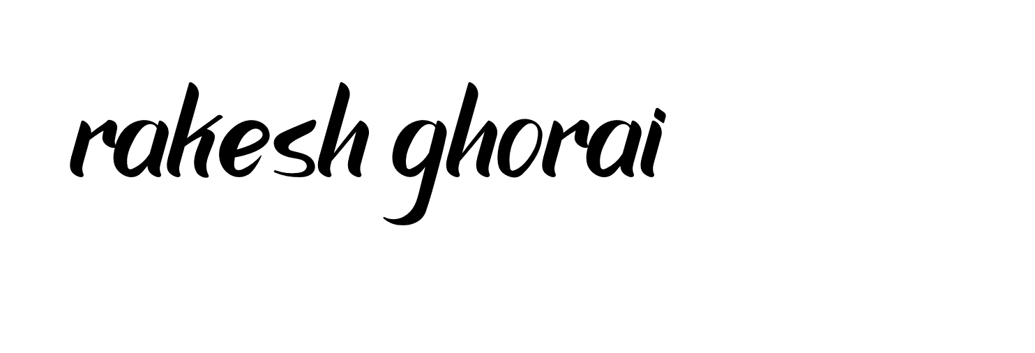 Signature of rakesh-ghorai-