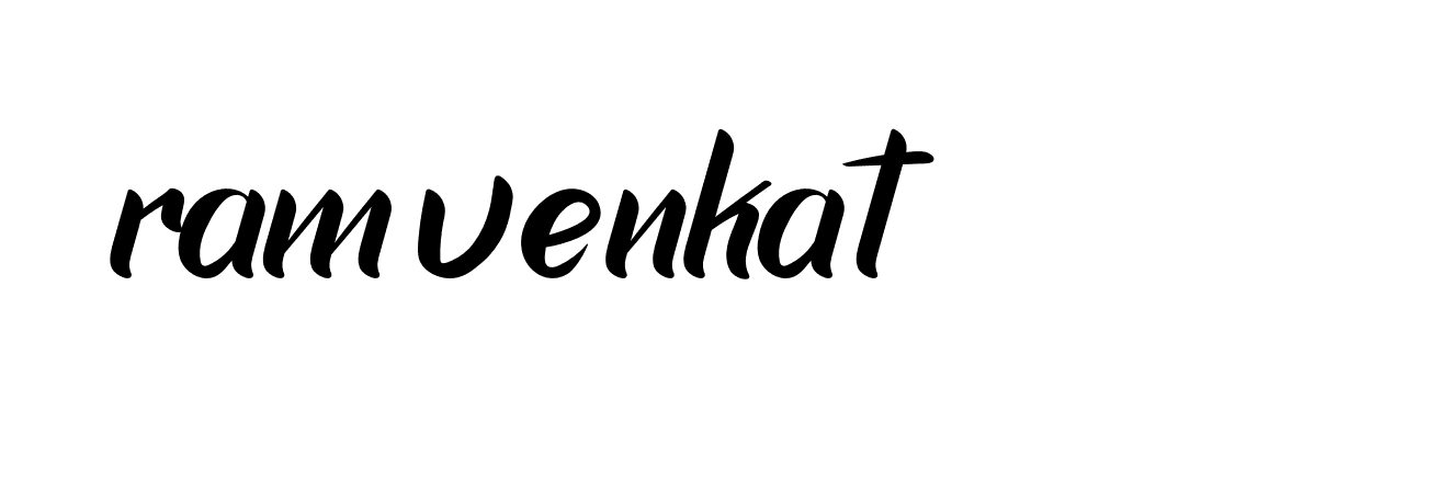 Signature of ram-venkat