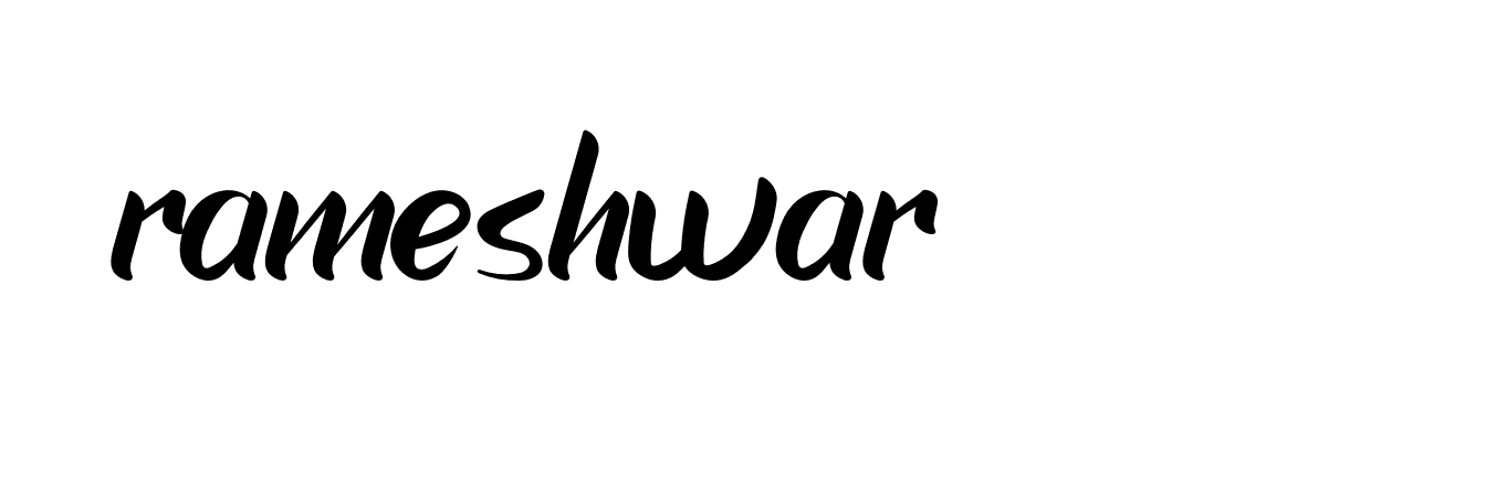 Signature of rameshwar