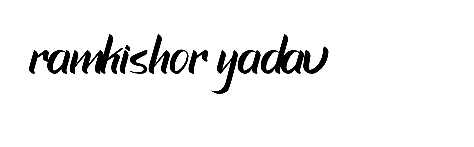 Signature of ramkishor-yadav