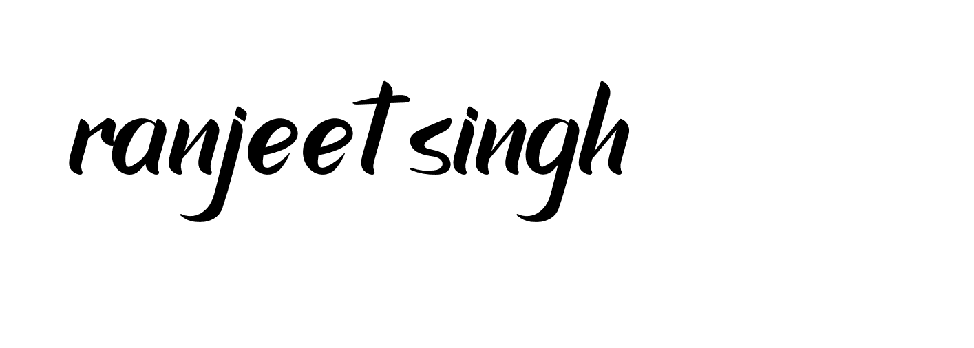 Signature of ranjeet-singh