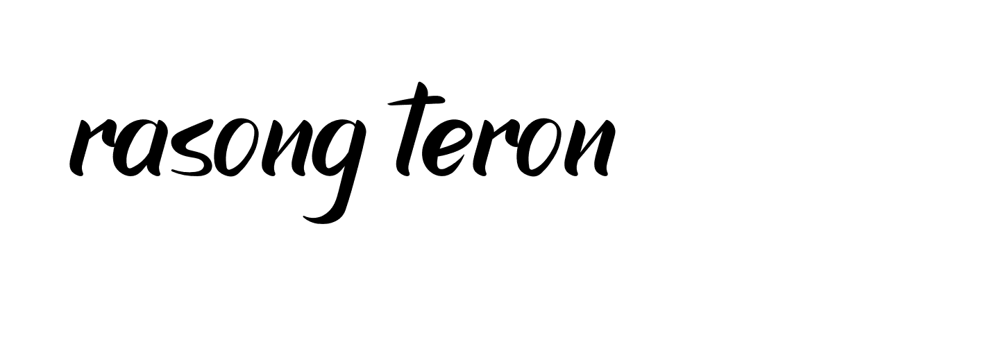 Signature of rasong-teron-