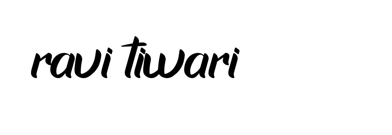 Signature of ravi-tiwari