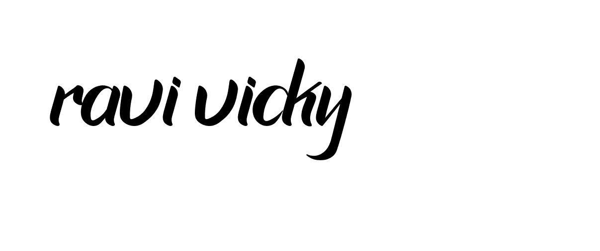 Signature of ravi-vicky