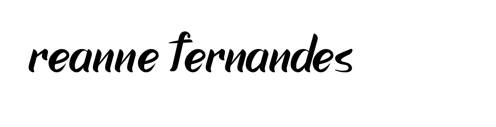 Signature of reanne-fernandes