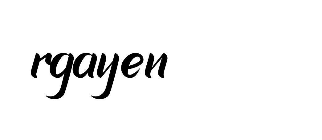 Signature of rgayen