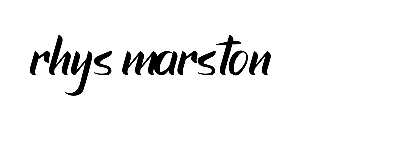 Signature of rhys-marston