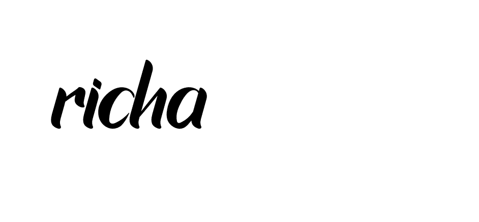 Signature of richa-