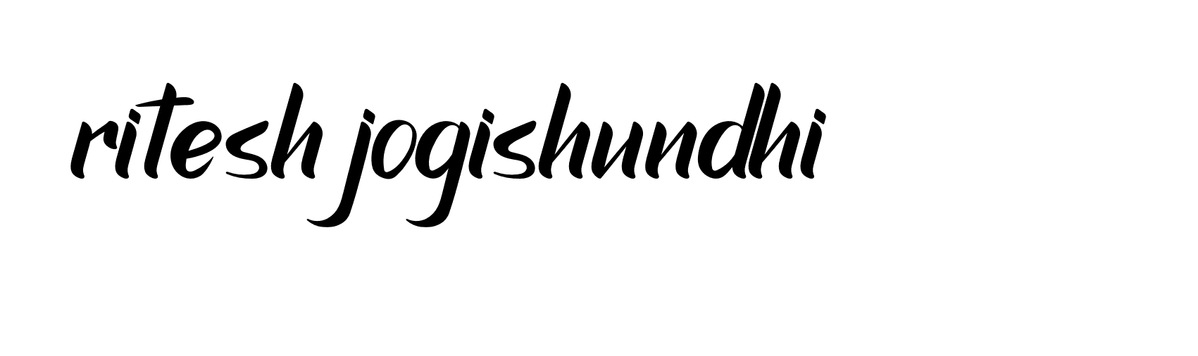 Signature of ritesh-jogishundhi-