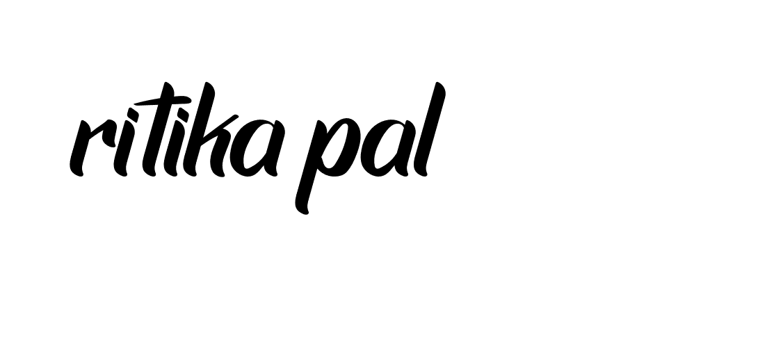 Signature of ritika-pal