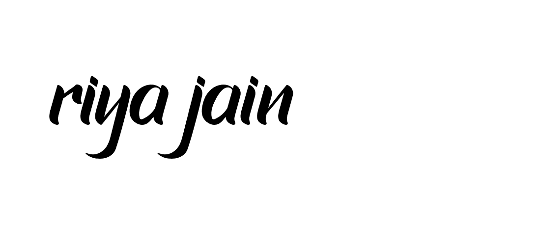 Signature of riya-jain