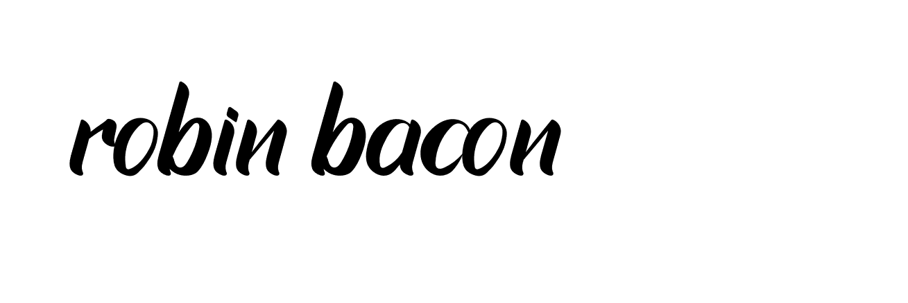 Signature of robin-bacon