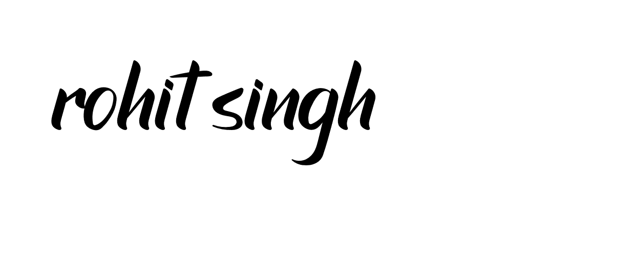 Signature of rohit-singh