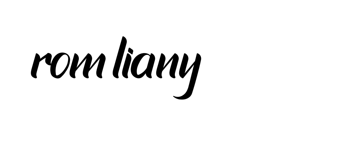 Signature of rom-liany