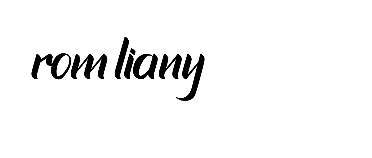 Signature of rom-liany-