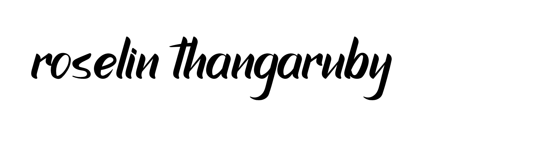 Signature of roselin-thangaruby-