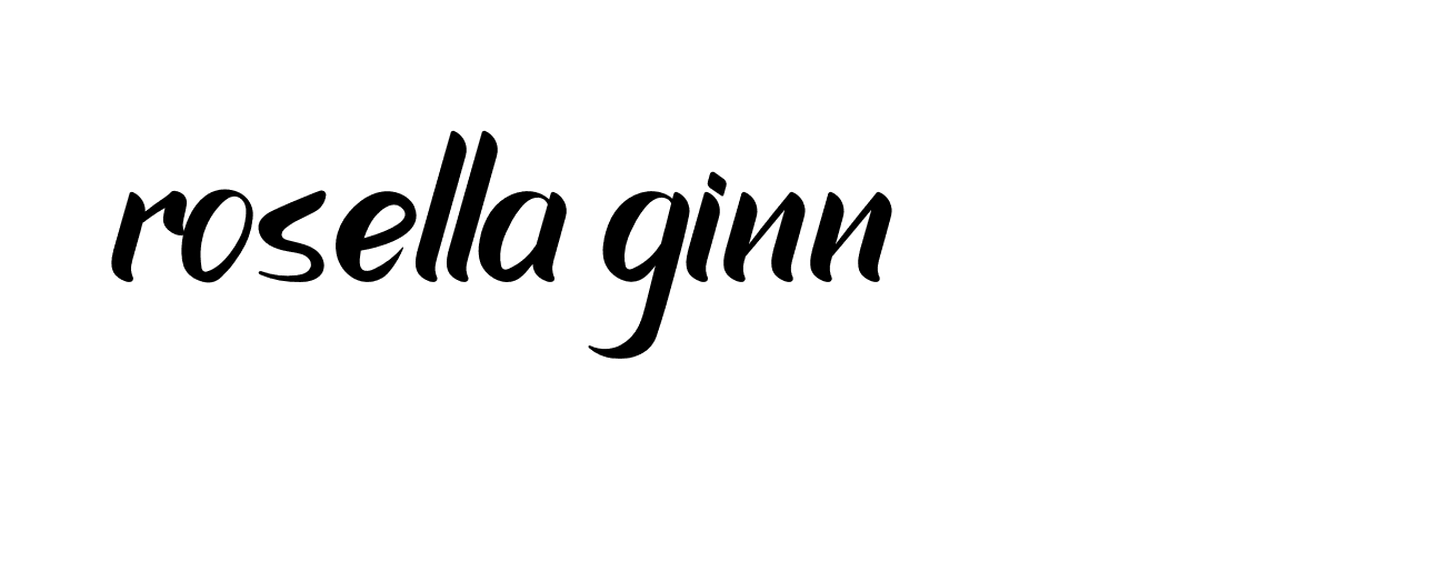 Signature of rosella-ginn