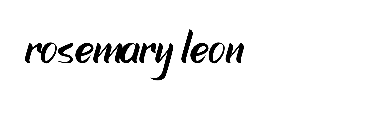 Signature of rosemary-leon