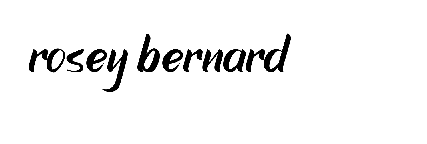 Signature of rosey-bernard