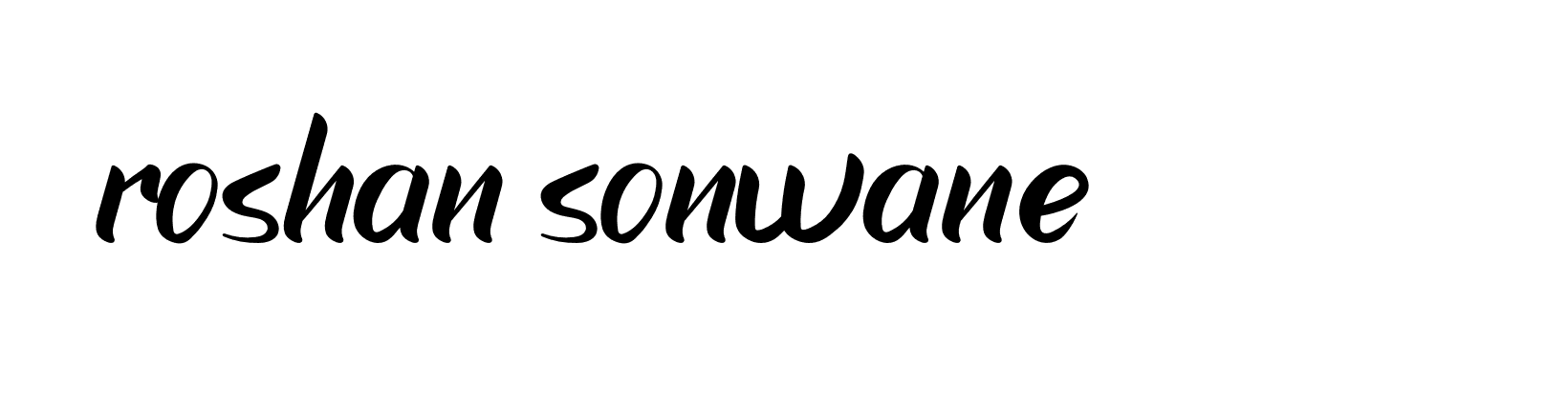 Signature of roshan-sonwane