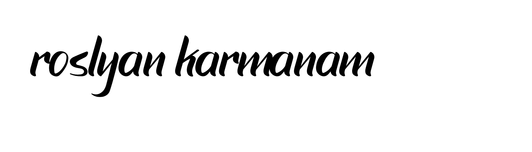 Signature of roslyan-karmanam-