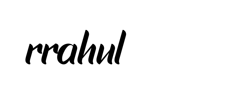 Signature of rrahul