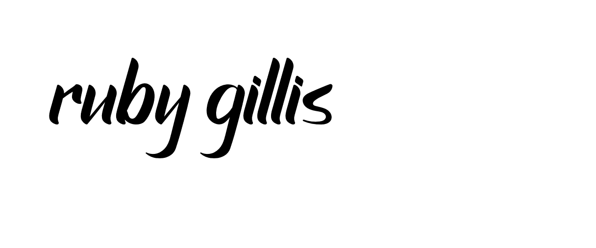 Signature of ruby-gillis-