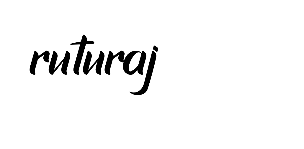 Signature of ruturaj