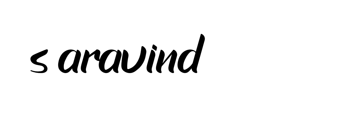 Signature of s-aravind