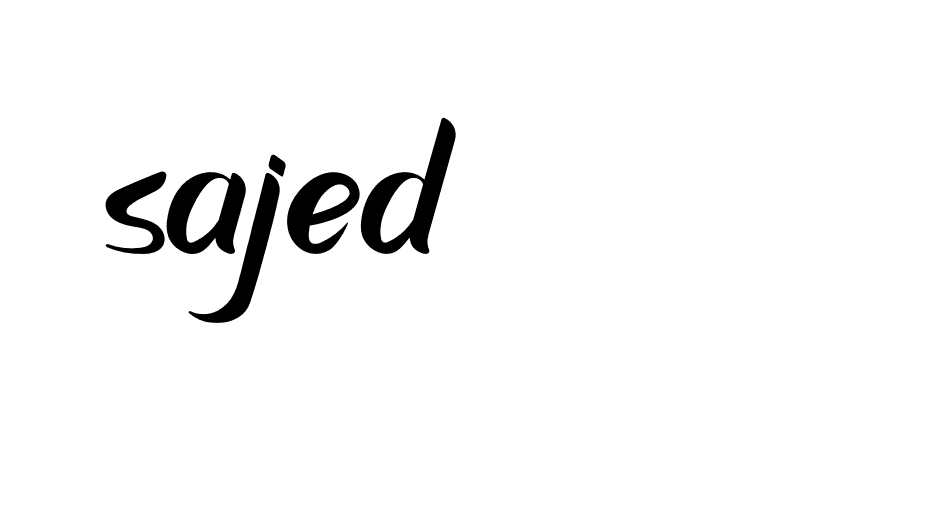 Signature of sajed