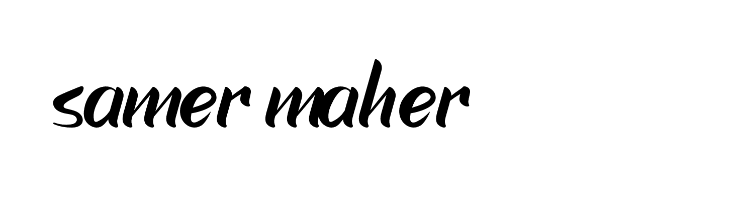 Signature of samer-maher-