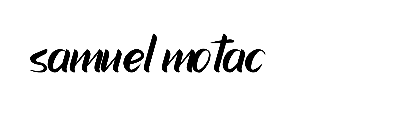 Signature of samuel-motac