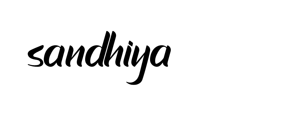 Signature of sandhiya