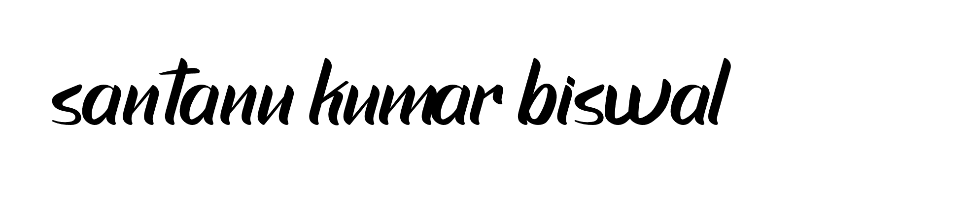 Signature of santanu-kumar-biswal